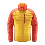スパイア ミミック ジャケット Spire Mimic Jacket Men 604674 4LD_PUMPKIN YELLOW/HABANERO Sサイズ [アウトドア ジャケット メンズ]