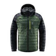 スパイア ミミック フード Mimic Hood Men 604676 4HT_FJELL GREEN/TRUE BLACK Mサイズ [アウトドア ジャケット メンズ]