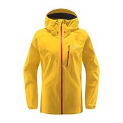 リムシリーズ ジャケット L.I.M Series Jacket Women 604543 4L4_PUMPKIN YELLOW Sサイズ [アウトドア 防水ジャケット レディース]