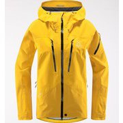 スピッツ ジャケット Spitz Jacket Women 604654 4L4_PUMPKIN YELLOW Mサイズ [アウトドア ジャケット レディース]