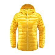 ロック ダウン フード Roc Down Hood Women 604683 4L4_PUMPKIN YELLOW Mサイズ [アウトドア ダウン レディース]