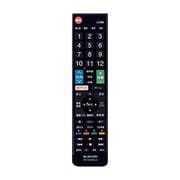 かんたんTVリモコン第2弾 LG用 ブラック ERC-TV02BK-LG