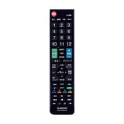 かんたんTVリモコン第2弾 三菱・リアル用 ブラック ERC-TV02BK-MI