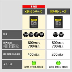 ヨドバシ.com - ソニー SONY CEA-G160T [CFexpress Type A メモリー 