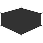 Lite 1 Footprint 54711 550 Black [アウトドア テント フットプリント]