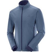 アジャイル ソフトシェル ジャケット AGILE SOFTSHELL JKT M LC1370700 DARK DENIM/NIGHT SKY M [アウトドア ジャケット メンズ]