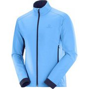 アジャイル ソフトシェル ジャケット AGILE SOFTSHELL JKT M LC1370800 BLITHE/NIGHT SKY XL [アウトドア ジャケット メンズ]