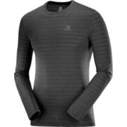 エックスエー ロングスリーブ ティー XA LS TEE M LC1276400 BLACK/HEATHER Lサイズ [アウトドア カットソー メンズ]