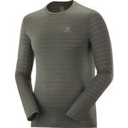 エックスエー ロングスリーブ ティー XA LS TEE M LC1374200 OLIVE NIGHT/HEATHER Lサイズ [アウトドア カットソー メンズ]