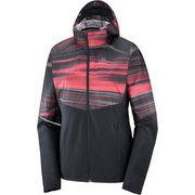 アジャイル フルジップ フーディー AGILE FZ HOODIE W LC1363600 BLACK/WINETASTING/AO Mサイズ [フィットネス ジャケット レディース]