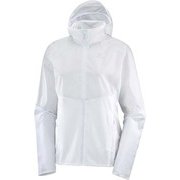アジャイル フルジップ フーディー AGILE FZ HOODIE W LC1363800 WHITE/AO Sサイズ [フィットネス ジャケット レディース]