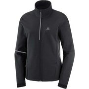 アジャイル ソフトシェル ジャケット AGILE SOFTSHELL JKT W LC1360000 BLACK S [フィットネス ジャケット レディース]