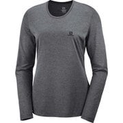 アジャイル ロングスリーブ ティー AGILE LS TEE W LC1272300 EBONY/BLACK/HEATHER Sサイズ [アウトドア カットソー レディース]