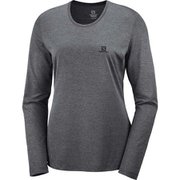 アジャイル ロングスリーブ ティー AGILE LS TEE W LC1272300 EBONY/BLACK/HEATHER Mサイズ [アウトドア カットソー レディース]