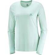 アジャイル ロングスリーブ ティー AGILE LS TEE W LC1409300 ICY MORN/WHITE/HEATHER M [アウトドア カットソー レディース]