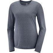 コメット クラシック ロングスリーブ ティー ヘザー COMET CLAS LS TEE W / HEATHER LC1359700 EBONY/HEATHER Sサイズ [アウトドア カットソー レディース]