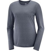 コメット クラシック ロングスリーブ ティー ヘザー COMET CLAS LS TEE W / HEATHER LC1359700 EBONY/HEATHER Mサイズ [アウトドア カットソー レディース]