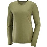 コメット クラシック ロングスリーブ ティー ヘザー COMET CLAS LS TEE W / HEATHER LC1359900 MARTINI OLIVE/HEATHER L [アウトドア カットソー レディース]