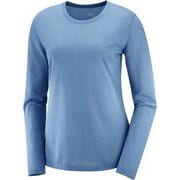 コメット クラシック ロングスリーブ ティー ヘザー COMET CLAS LS TEE W / HEATHER LC1428600 COPEN BLUE/HEATHER Lサイズ [アウトドア カットソー レディース]
