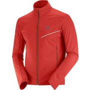 アールエス ソフトシェル ジャケット RS SOFTSHELL JKT M LC1371500 GOJI BERRY/MADDER BROWN Sサイズ [アウトドア ジャケット メンズ]