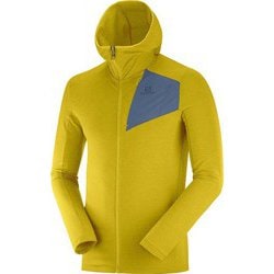 ヨドバシ.com - サロモン SALOMON アウトライン フルジップ フーディー OUTLINE FZ HOODIE M LC1368500  LEMON CURRY/DARK DENIM Lサイズ [アウトドア フリース メンズ] 通販【全品無料配達】