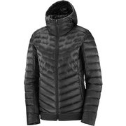 アウトライン ダウン フーディー OUTLINE DOWN HOODIE W LC1433800 BLACK XS [アウトドア ダウン レディース]