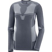 プリモ ウォーム シームレス ティー PRIMO WARM SEAMLESS TEE W LC1377700 EBONY S [アウトドア アンダーウェア レディース]
