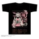 KY-03FBS 鬼滅の刃 ボトルTシャツ F柄 黒 竈門 禰豆子 S [キャラクターグッズ]