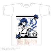 KY-03IWM 鬼滅の刃 ボトルTシャツ I柄 白 冨岡 義勇 M [キャラクターグッズ]