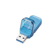 MF-FCU3128GBU [USB3.1（Gen1）対応 高速 フリップキャップ式USBメモリ セキュリティ Mac対応 128GB ブルー]