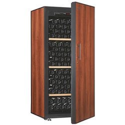 Artevino（アルテビノ） ワインセラー （プレーン扉/タバコカラー/棚3枚） 最大182本収納 OM03-TB
