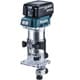 充電式トリマ バッテリBL1860B・充電器DC18RC・プラスチックケース付 RT50DRG