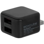 OWL-CRJU2R-BK [USBアダプター BOX Cube バックアップ機能搭載 ブラック]