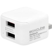 OWL-CRJU2R-WH [USBアダプター BOX Cube バックアップ機能搭載 ホワイト]