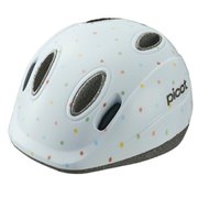 picot（ピコット） 幼児用ヘルメット ドロップホワイト 45-47cm 安全規格 SGマーク [自転車用ヘルメット]