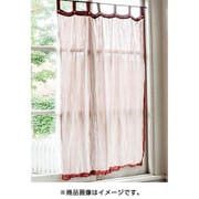 ガーゼカーテン 138cm IDSP92B2 BROWN