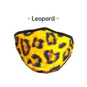 FYDELITY- Premium Protective Fabric Face Coverings： Leopard [マスク]