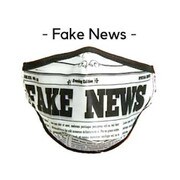 FYDELITY- Premium Protective Fabric Face Coverings： Fake News [マスク]