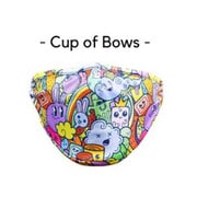 FYDELITY- Premium Protective Face Cover- Cup of Bows [マスク]