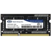 ノートPC用メモリ Team ELITE SO DIMM PC12800 DDR3 1600Mhz 4GB 1.5V TSD34096M1600C11C-E