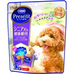 コンボ プレゼント ドッグ おやつ シニア犬の健康維持 [犬用おやつ 36g 国産 チーズパウダー＆チキン味]