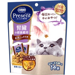コンボ プレゼント キャット おやつ 腎臓の健康維持 お肉ミックス味 42g（14袋）
