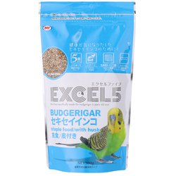 エクセル5 セキセイインコ 皮付き 500g