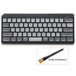 Majestouch MINILA-R Convertible メカニカルキーボード 青軸 英語配列 63キー マットブラック FFBTR63MC/EMB-FB