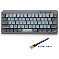 Majestouch MINILA-R Convertible メカニカルキーボード 茶軸 日本語配列(かななし) 66キー スカイグレー FFBTR66M/NSG-FB