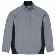 Outlast(R) SUREDRY(R) ∞  1/2 Zip Tee PHA52LS15 ヘザーグレー Lサイズ [アウトドア カットソー メンズ]