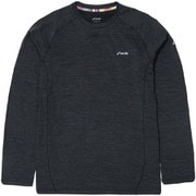 Ease Melange L/S PHA52TL15 オフブラック Sサイズ [アウトドア カットソー メンズ]