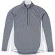 Outlast(R) SUREDRY(R)  ∞  1/2 Zip Tee PHA62LS65 ヘザーグレー XLサイズ [アウトドア カットソー レディース]