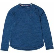 Ease Melange L/S PHA62TL65 スモークブルー Mサイズ [アウトドア カットソー レディース]