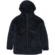 Shaggy Boa Fleece Hoodie PHA62KT70 ネイビー Lサイズ [アウトドア フリース レディース]